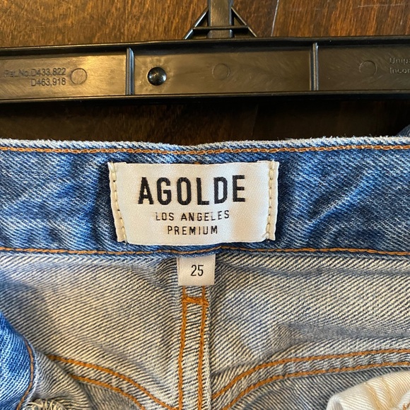 Agolde Jamie High-Rise Distressed Jean - Picture 8 of 10